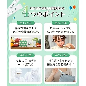 Amazon | 【管理栄養士監修】にこにこ鉄分 にこにこせんい 2個
