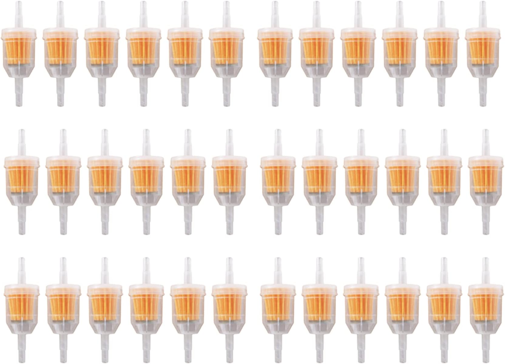 Yunnergo 36PCS Universal Gas Inline Fuel Filter Replacement