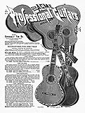 Sears Ad Guitars 1902 Nreproduction Of 1902 Sears Roebuck & Co Catalog Advertisement For Guitars Poster Print by (18 x 24)