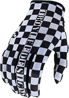 Troy Lee Designs Flowline Glove - Men's Checkers White/Black, S