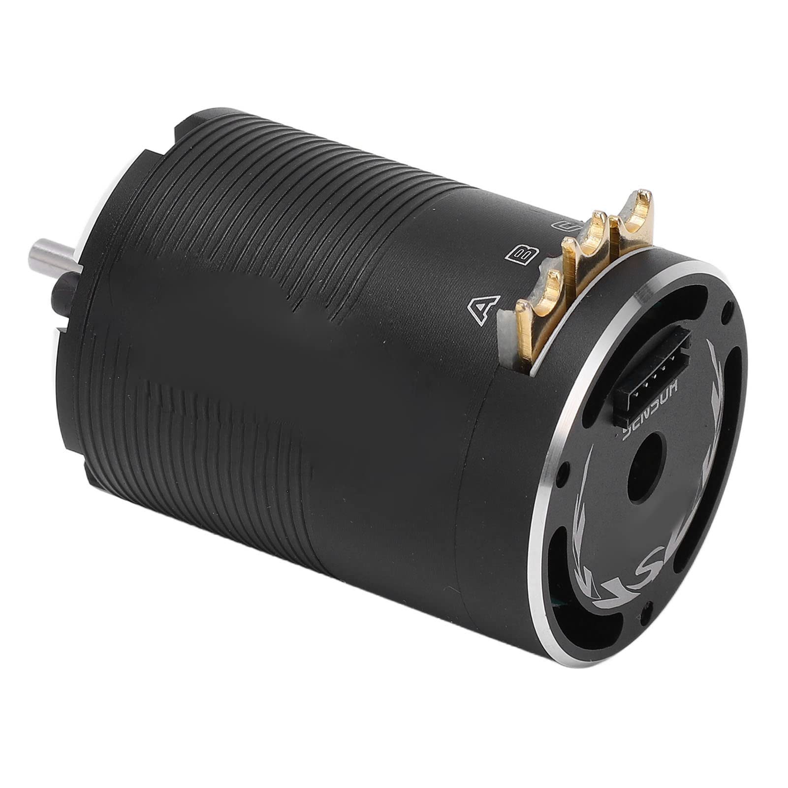 Changor Bezszczotkowy Silnik RC 2300KV Wysokowydajny Bezszczotkowy Silnik z Czujnikiem do Samochodów RC 1/10 Czarny 540 17,5 T