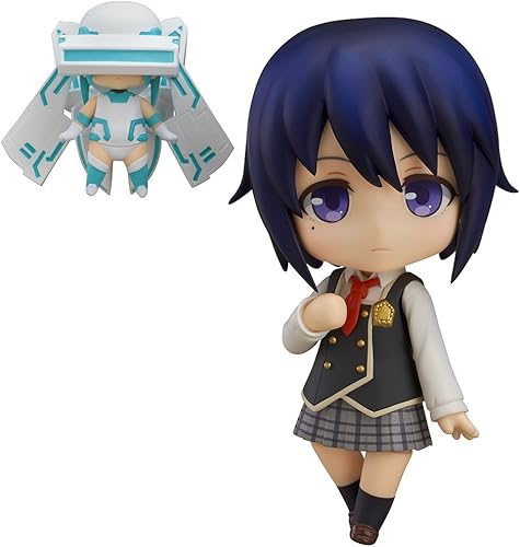 Nendoroid School Girl Strikers Sumihara Satoka no escala ABS y PVC figura de acción pintada