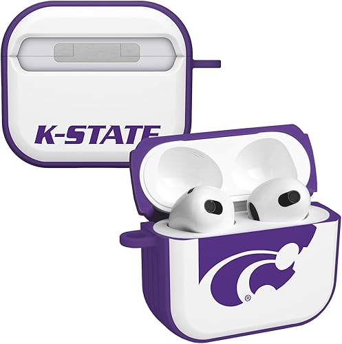 Miniatura 6 de AFFINITY BANDS Kansas State Wildcats Camo HDX - Funda compatible con Apple AirPods Pro
