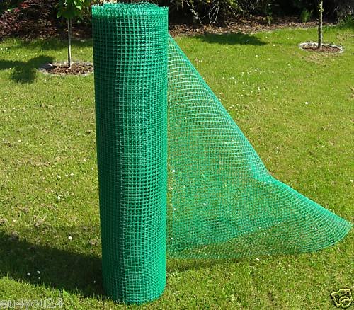Goplast 30m² MASCHENGEWEBE 0,6m x 50m Kunststoffzaun Gartenzaun Geflügelzaun Gartenzaun Zaun Rankhilfe Grün – Bild 3