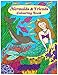 Mermaids & Friends Colouring Book 8.5 x 11 50 Pages