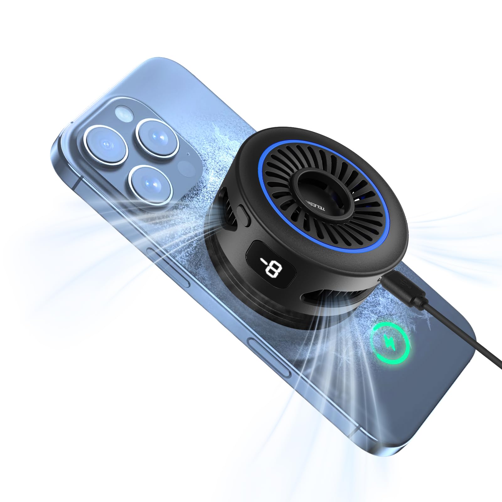 スマホ冷却ファン 2段階パワー調節可能 Amazon.co.jp: スマホ 冷却ファン【2025年新版2.0 ワイヤレス