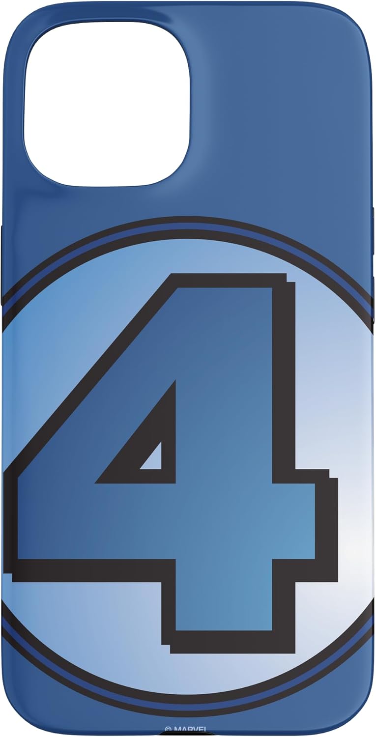 iPhone 11 Marvel Fantastic Four Super Hero Logo Blue Case