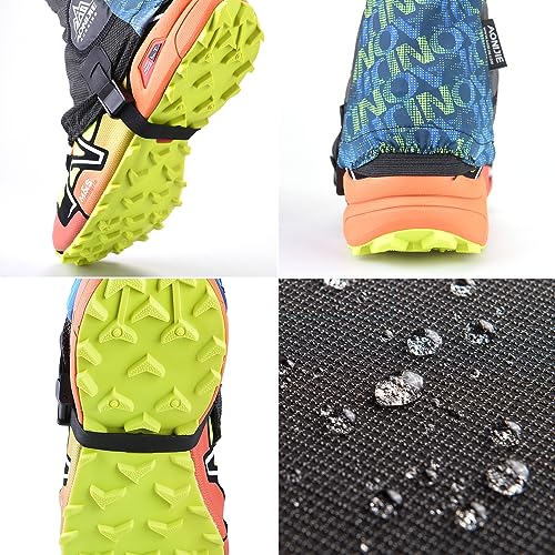 Low-Trail-Gaiters-Running-Gators-Ankle-Gaiters-for-Hiking-Sandproof-Ankle-Shoe-Covers-Wrapid-Gators-Low-Gators-Lightweight-Breathable