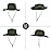 Sun Hats for Men Women Boonie Hat Foldable Fishing Hat UPF 50+ Bucket Hat for Fishing Hiking Garden Safari Beach