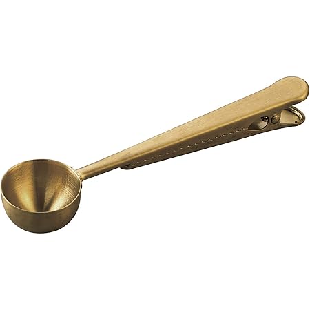 Amazon Co Jp Spice Of Life スパイス クリップ付きコーヒーメジャースプーン Bono Bono ブラスカラー 4 2 5 17 5cm ステンレス Hllh2060 ホーム キッチン