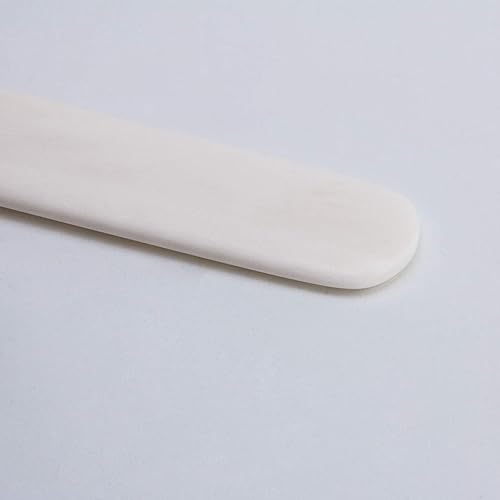 Miniatura 5 de VENCINK - Carpeta de hueso auténtico, carpeta de hueso real de 8 pulgadas, papel de origami natural, herramienta plegable para tarjetas de cuero,