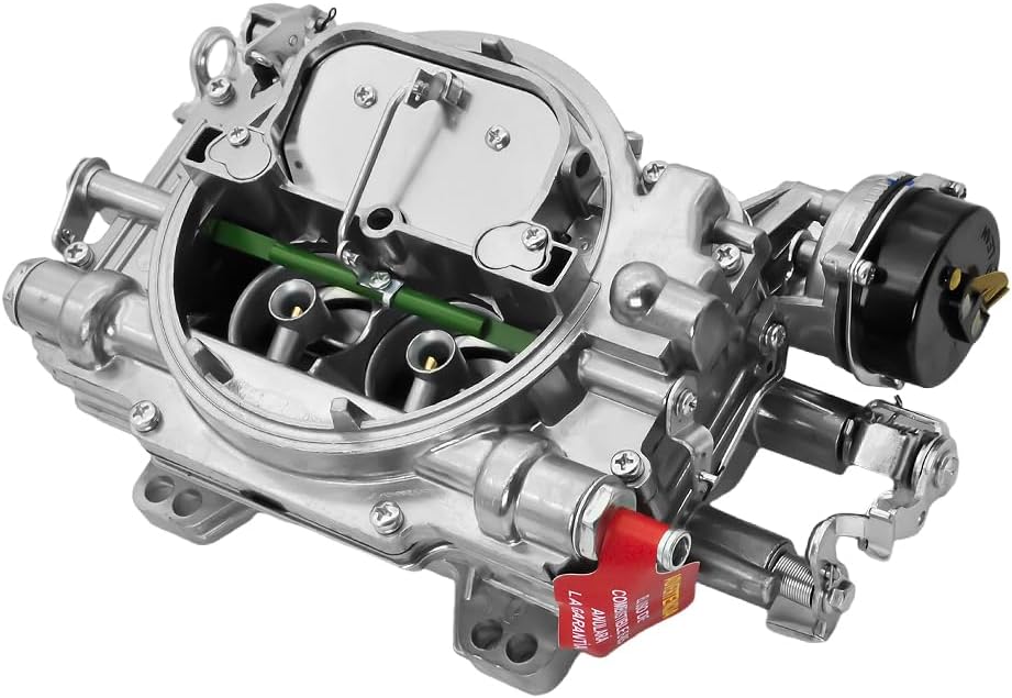 1406 600CFM 4-Barrel Carburetor With Electric Choke, Replacement For Edelbrock 1406 9906 Compatible With American/Import Vehicles, Classic/Muscle/Antique Cars, Boats & Industrial Engines