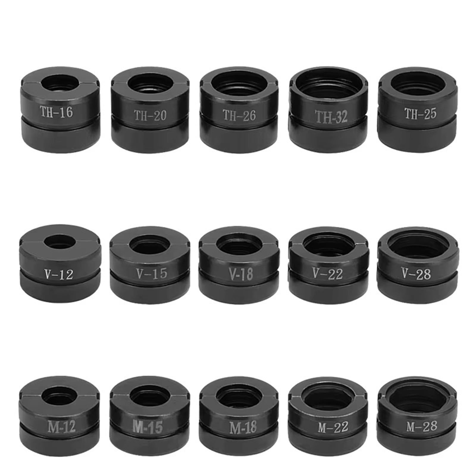Bqrtvxsd Th And V And M Compatible For Mgxek Hydraulic Pipe Crimping Jaw, Th‑U & V‑Series Press Molds For Pex & Copper Fittings(Th And V And M)