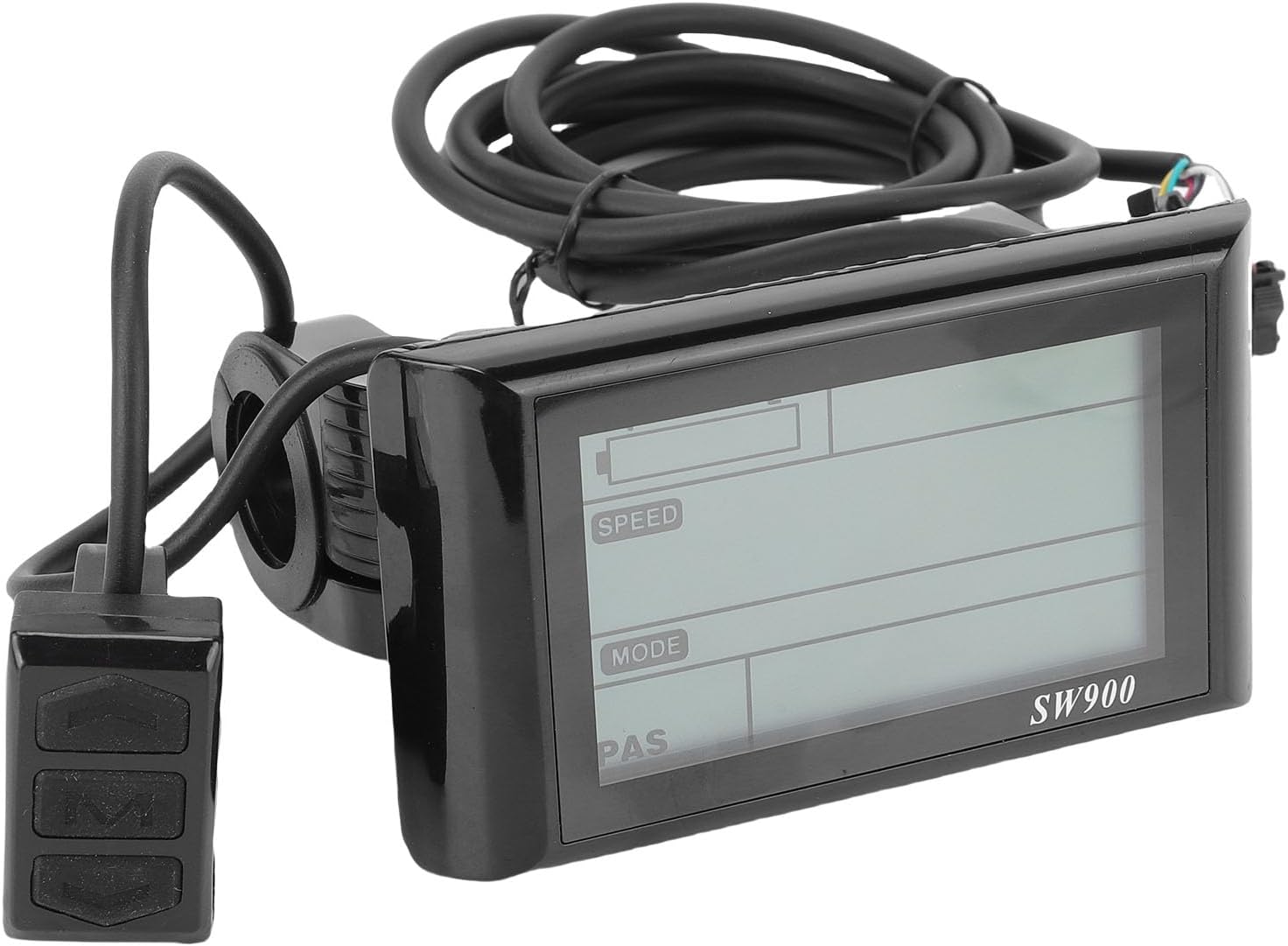 Bike Speedometer Electric Bike LCD Display Speed Meter Cycling Computer with Screen 24V 36V 48V for Scooter Modification