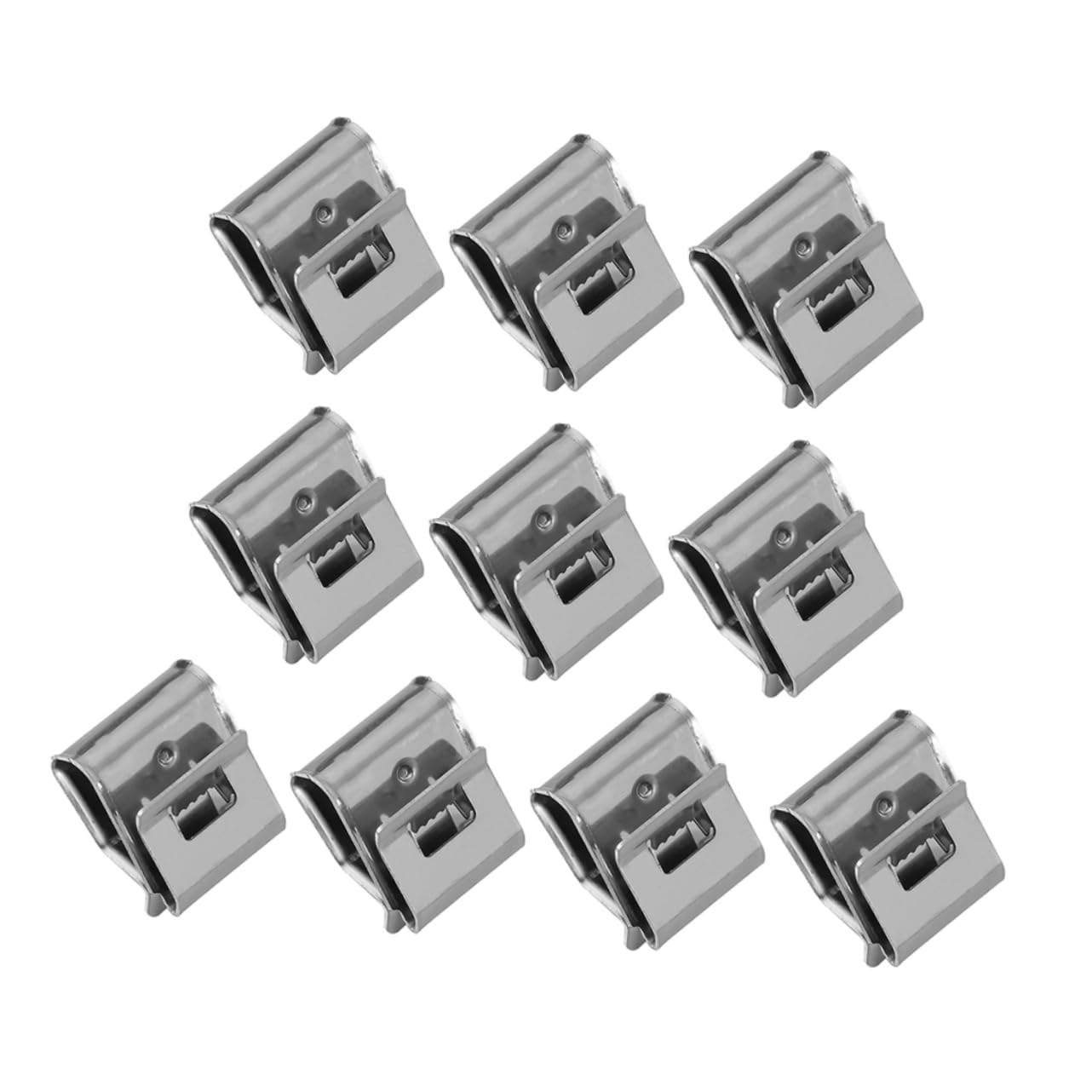 4 Set Di Morsetti Per Cavi Per Pannelli Morsetti in Acciaio Inossidabile 304 Per Fascette Stringicavo 55 Pezzi*4