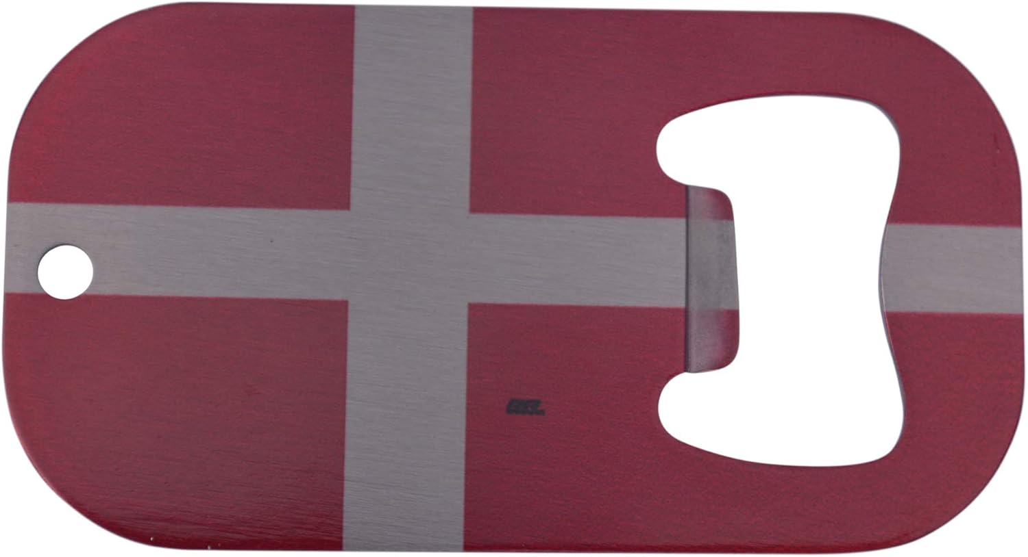 Denmark Danish Dane Flag Bottle Opener Heavy Duty Stainless