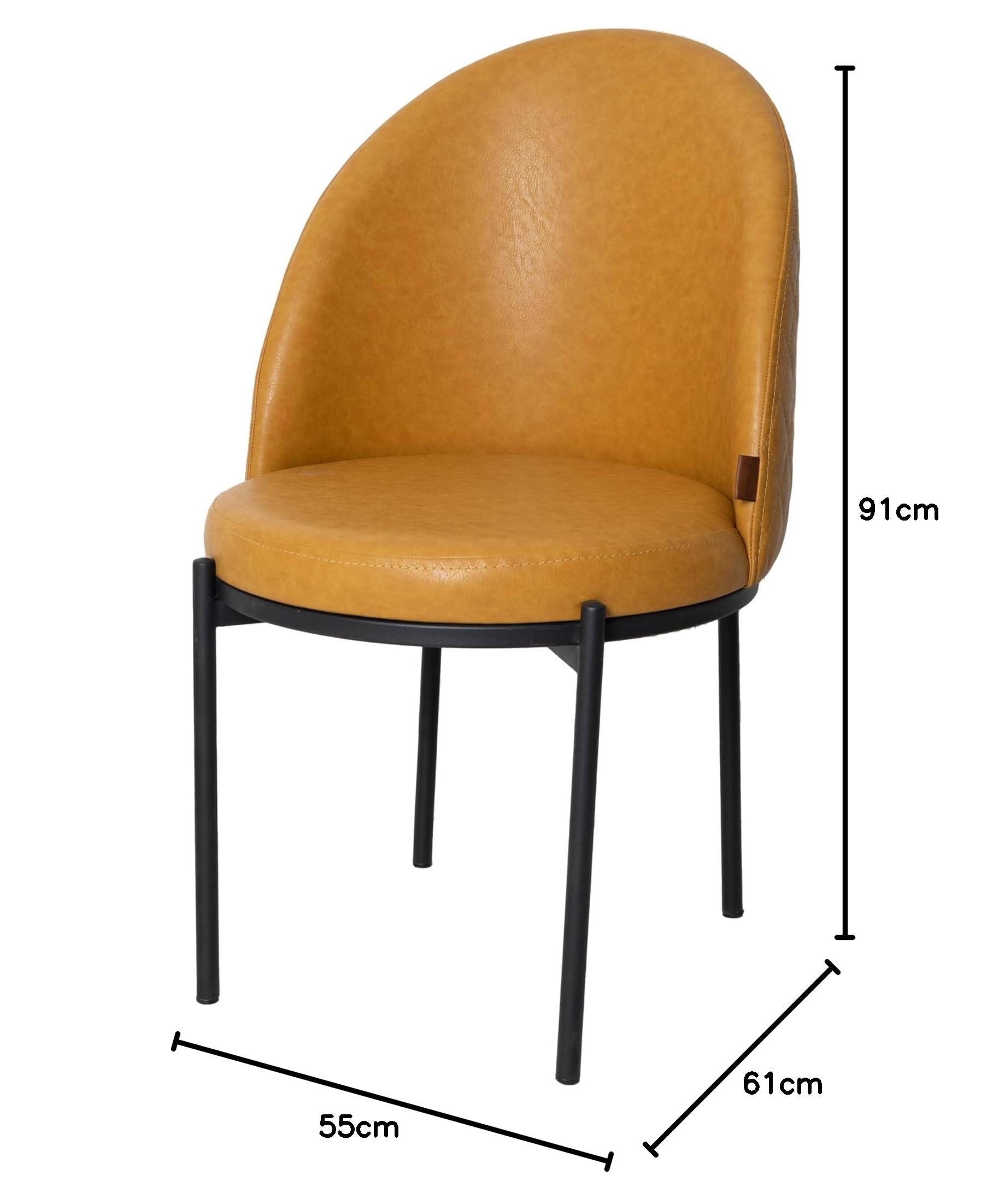 Silla Zara para Restaurante, Profesional, Cafeterías, Bar, Bistro, Comedor, Pie de Metal