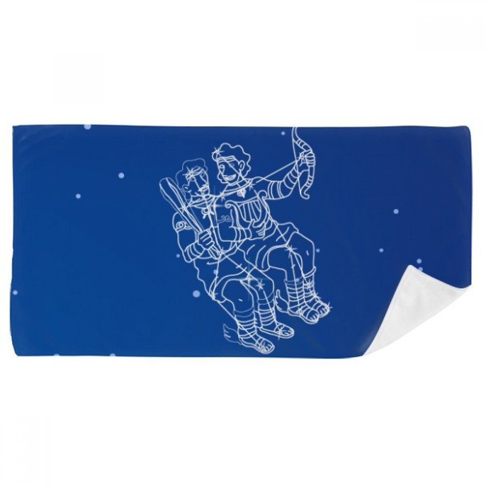 Serviette de bain Gemini Constellation Motif DIYthinker 35x70cm
