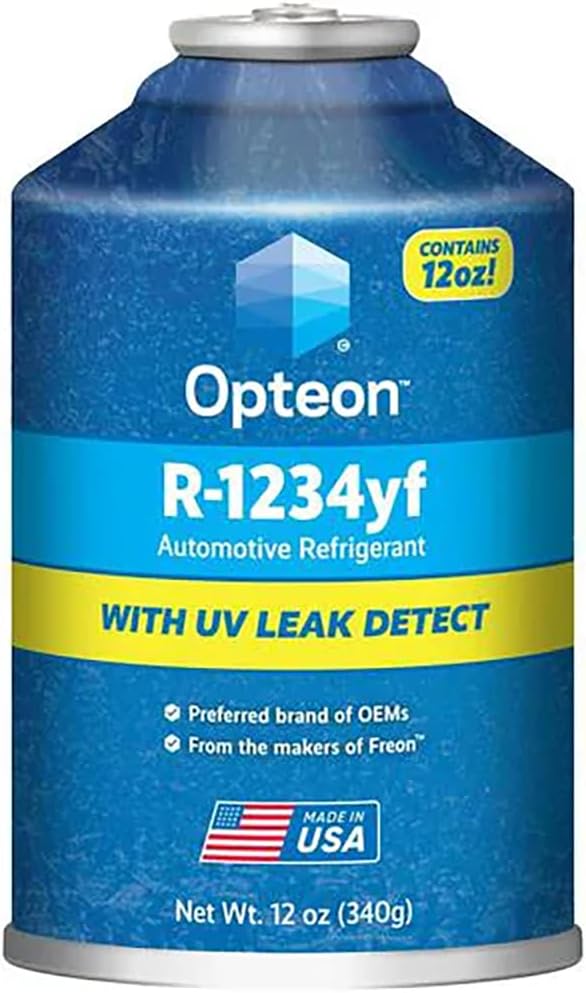 Chemours YF R-1234yf with UV Leak Detect - 12oz Can - 1 Pack