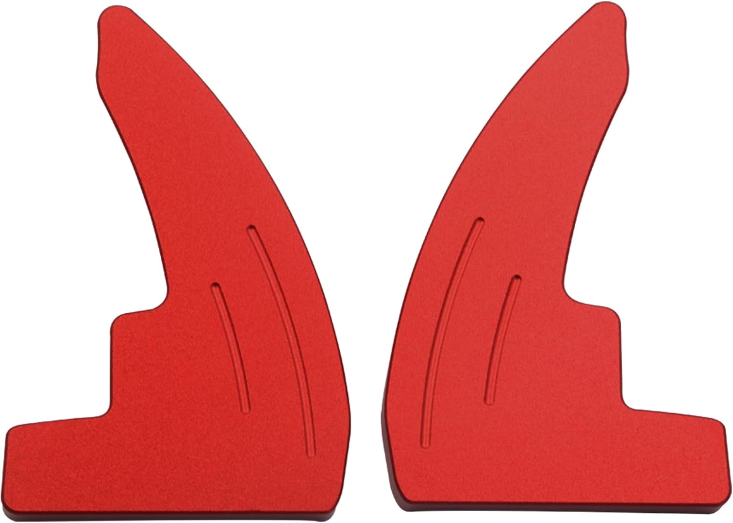 for Jeep Grand Cherokee/Grand Cherokee 4xe(2022-2025), Grand Cherokee L(2021-2025) Dodge Charger Daytona(2024-2025) Steering Wheel Shift Paddle Extension Auto Accessories (Red)