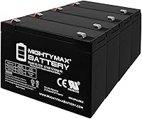 Vista 9 de Mighty Max Battery ML12-6F2-6 voltios 12 AH, terminal F2, batería recargable SLA AGM