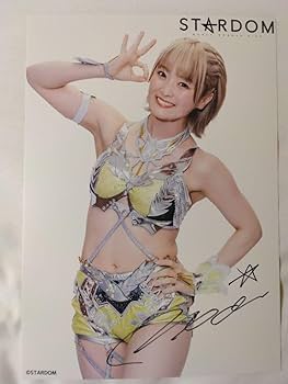 Amazon.co.jp: 女子プロレススターダム なつぽい 直筆サイン入りポート