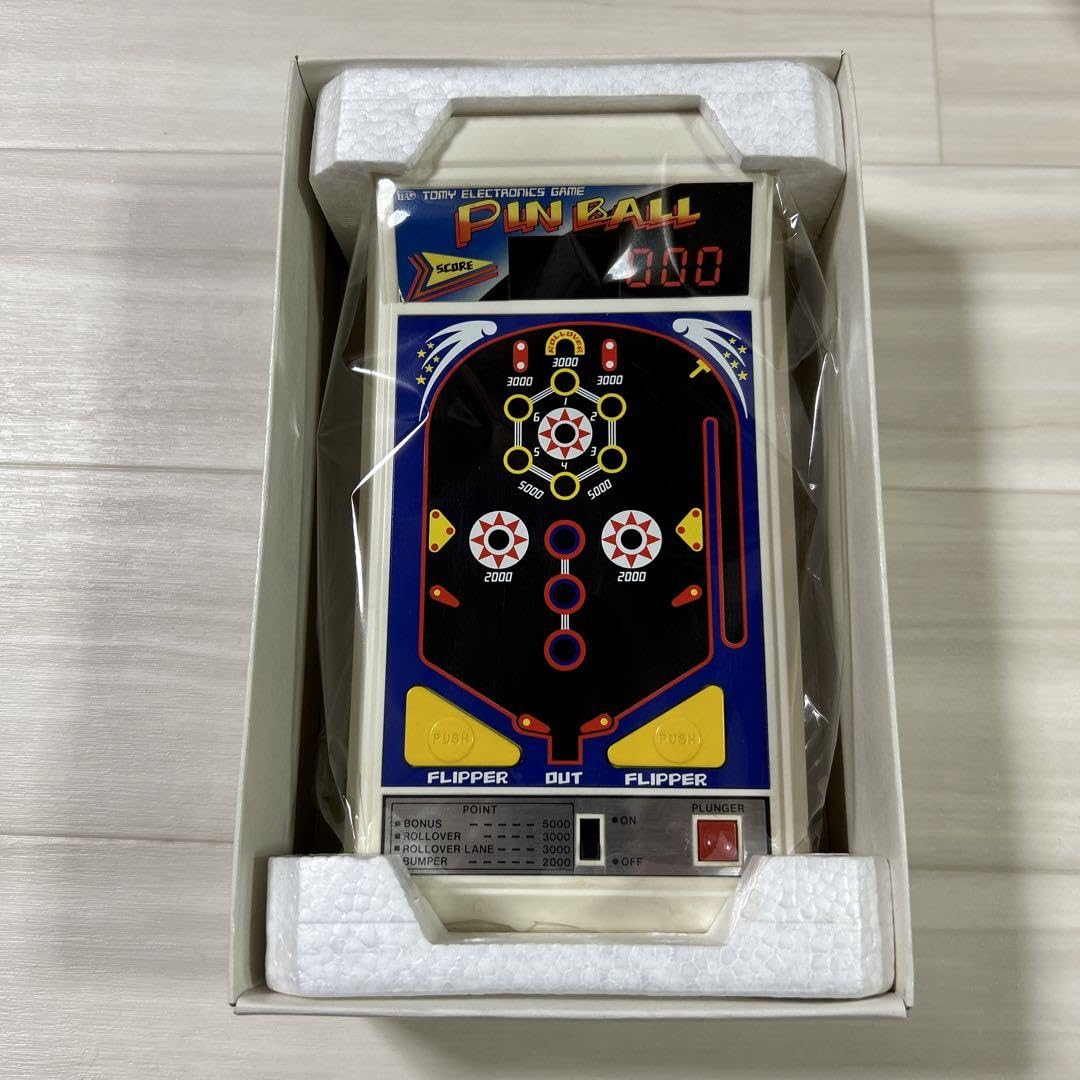Amazon.co.jp: トミー トミーエレクトロニクスゲームピンボール レトロ 