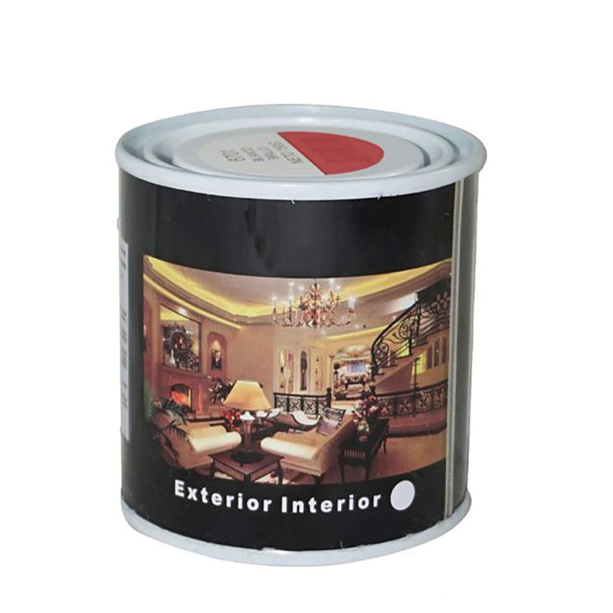 H HANSEL HOME Pintura Esmalte al Disolvente para Madera y Metal, Pintura Alquidica de Rápido Secado para Superfícies Interiores y Exteriores(Negro Satinado, 125 ML) — view 54
