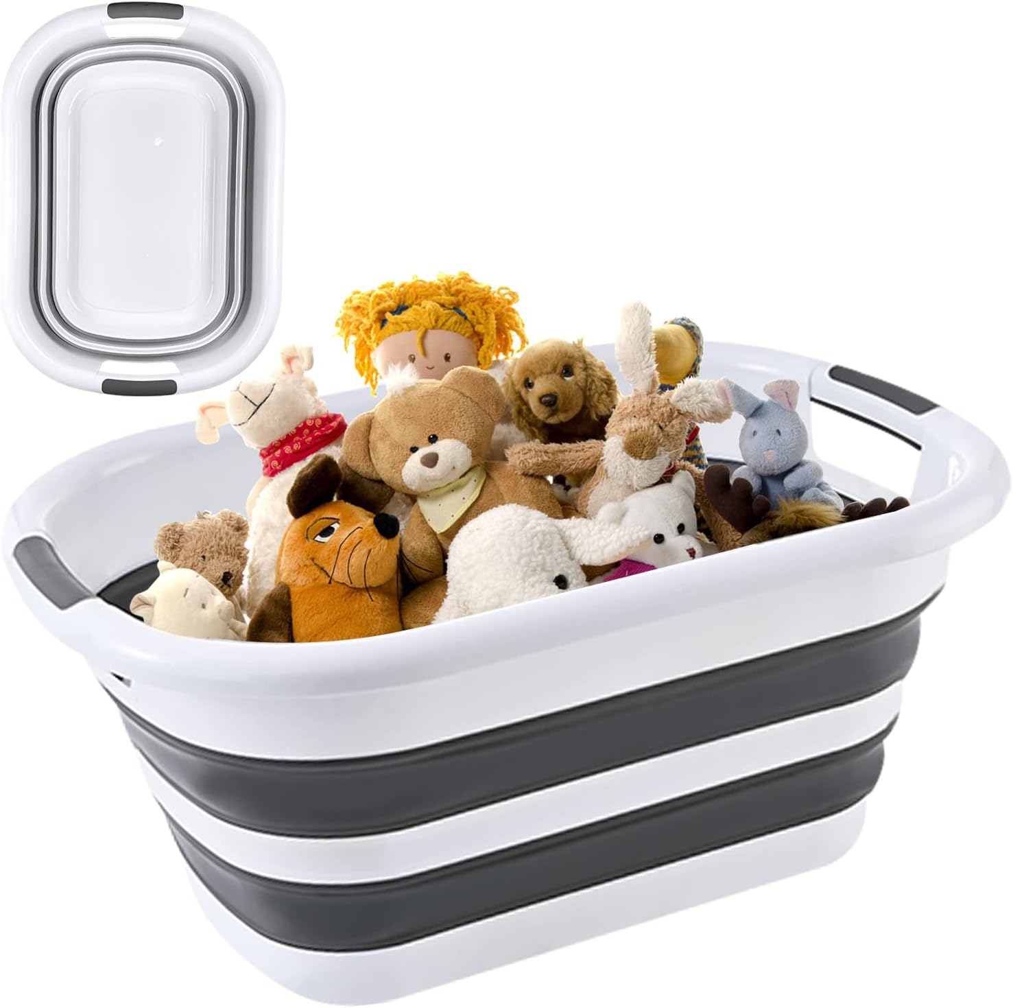 Beldray LA034816 Cestello Pieghevole Ovale Con Manici In Plastica - Foto 9