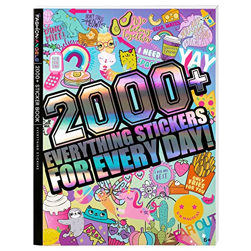 Fashion Angels 2000+ The Year In Stickers Ultimate Sticker Book - Stickers For Every Season - Great Class Prizes - Ages 6+ #TOP1