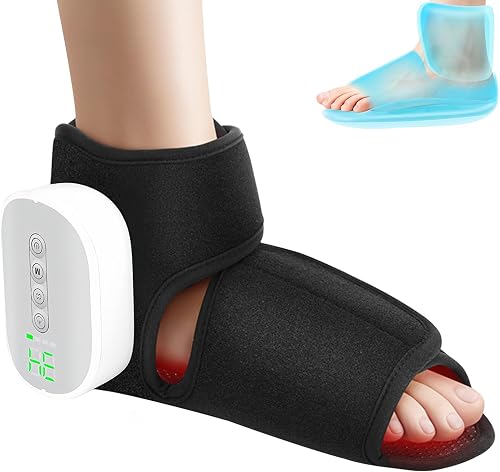 Masseur de pieds électrique 3 en 1 sans fil avec chaleur 