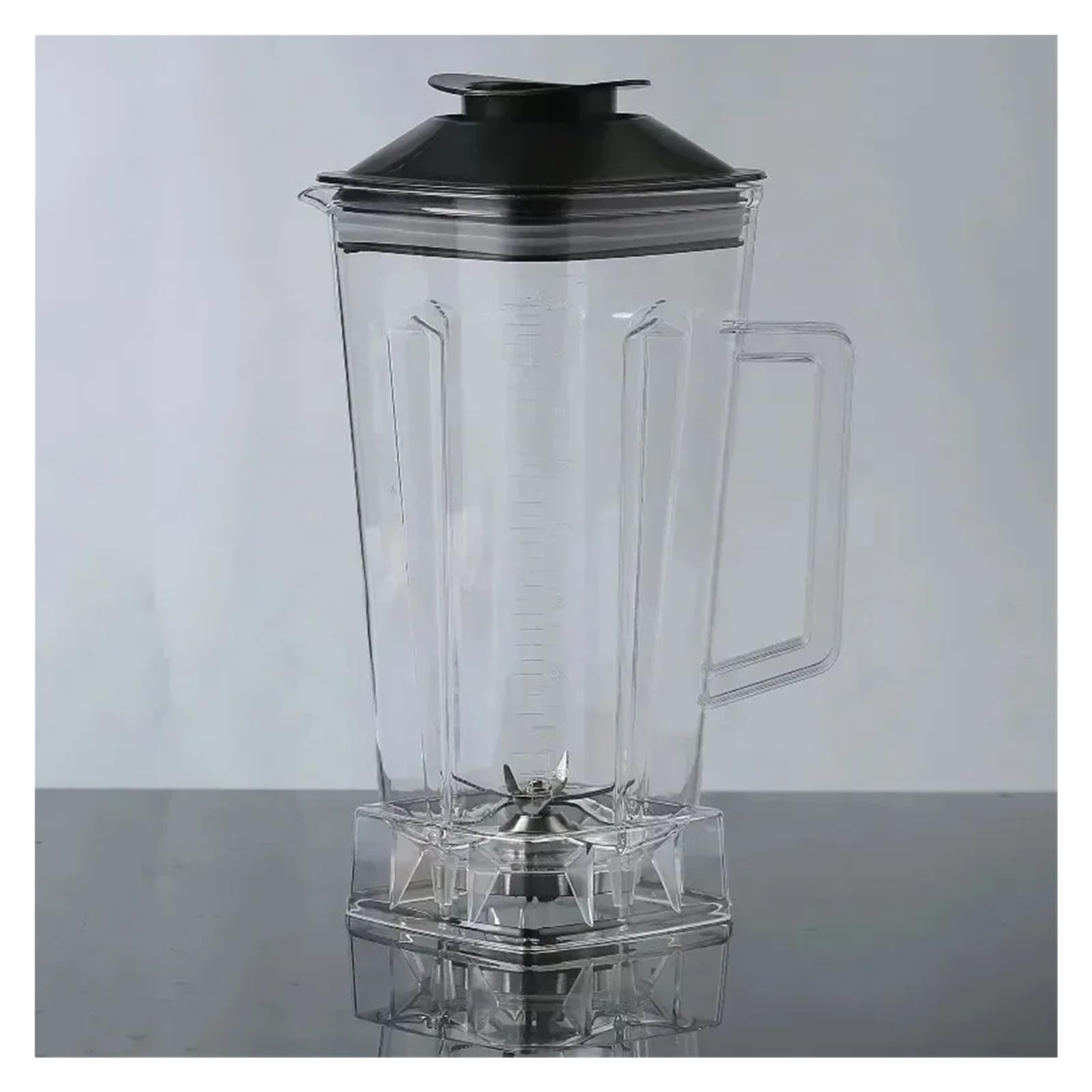 2L Caraffa frullatore trasparente di ricambio Compatibile con Silver Crest