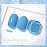 GAOY Blue Gel Nail Polish, 16ml Soak Off Gel Polish, UV Light Cure for Nail Art DIY Manicure at Home, 2453 Celestial Blue