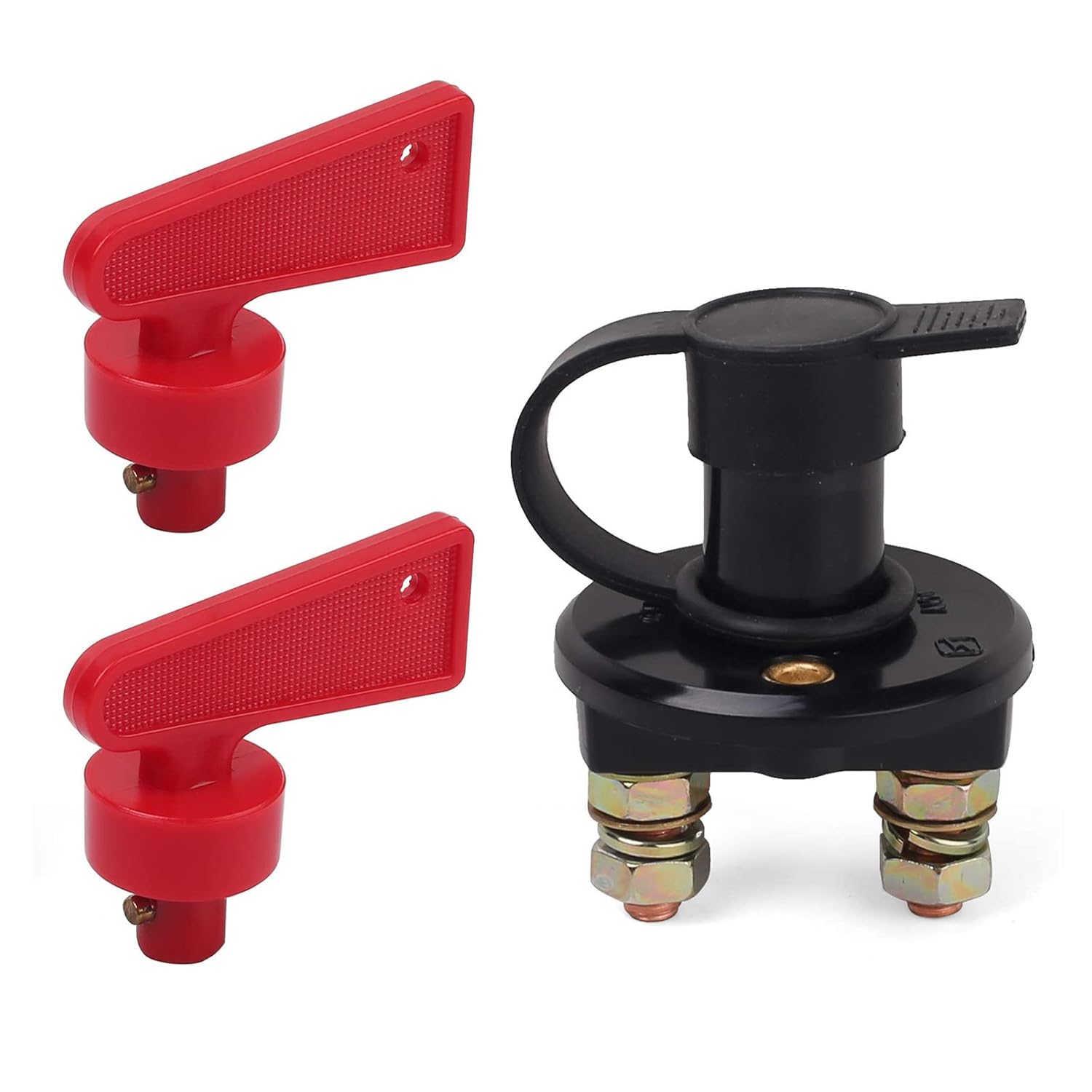 Kiimiles Battery Disconnect Switch 12V24V Isolator Cut Off