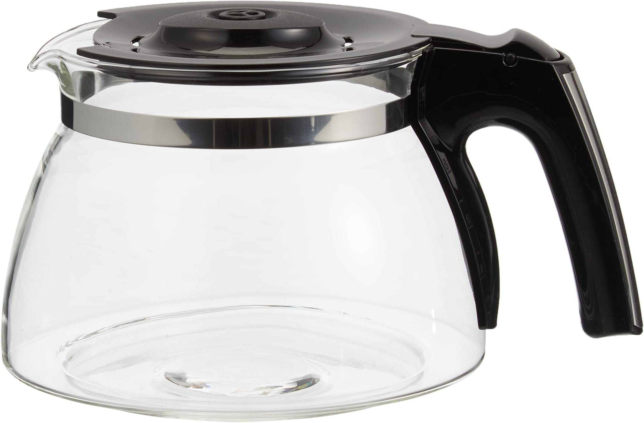 Melitta Replacement Jug AromaFresh Grind & Brew, Capacity 1.25 Litre, For Filter Coffee Makers Enjoy Top, Black