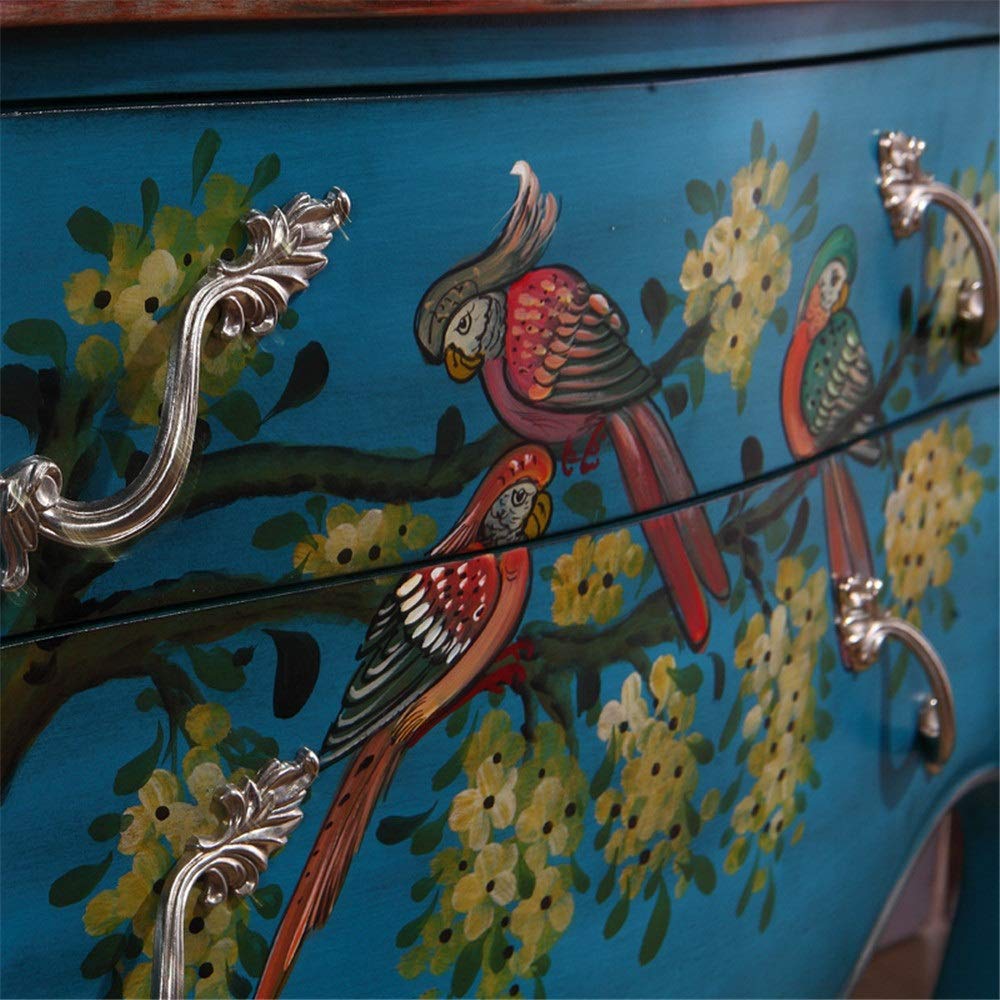 Amazon｜チェスト アンティーク 引き出しベッドルーム廊下家具の古い