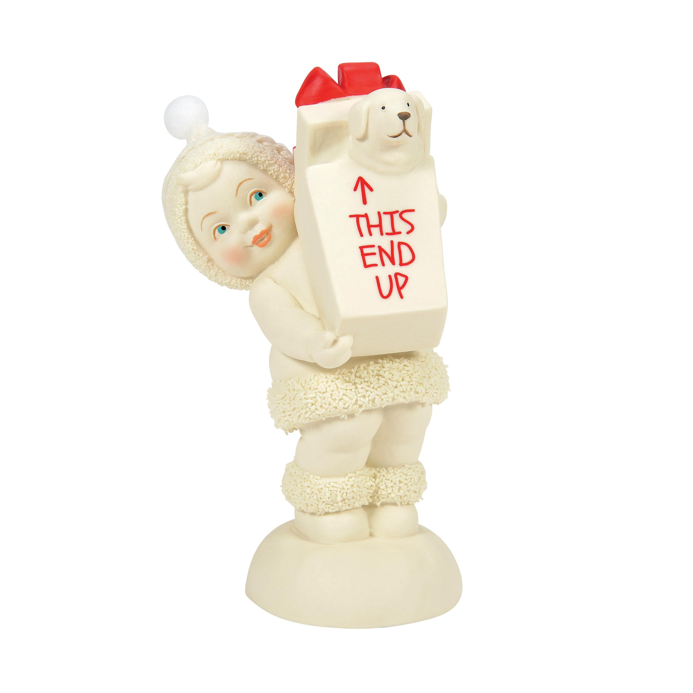 Figurine chiot Jubilé de Noël Snowbabies, le cadeau idéal pour collectionneurs passionnés