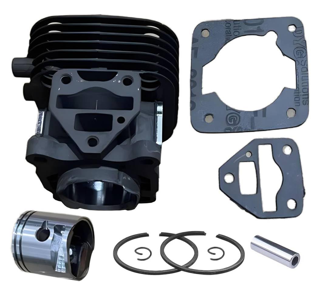Kit piston cylindre 34 mm 588098202 596940701 577979001 H525 pour débroussailleuse Husqvarna 524L 525L 525LS 525LST 525LK 525LX 525RJD 525RJX 525RK 525RK 5252 5RS 5255. RX 525RXT Mark II