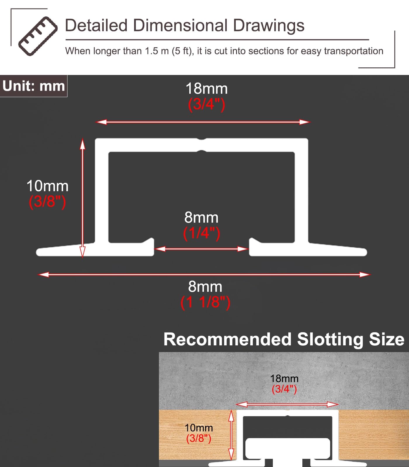 UrbanUp Binario Tenda Soffitto Binario Scorrevole per Tende in Lega di Alluminio Lungo 1-8 m, Binario per Tende Incassato per Doccia/Cucina, Aste per Tende in Metallo Nascoste(2.1m(6.8ft))