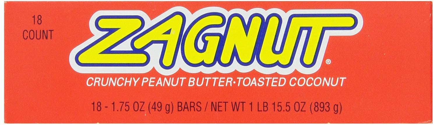 Crunchy Peanut Butter with Toasted Coconut Candy Bars, 1.51 oz (18 Count) (1.51oz)