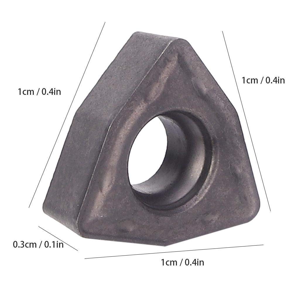 10 Pièces Lame D'insertion en Carbure Wcmt050308fn Acz330 Plaquettes de Tournage Outil de Tour CNC pour Semi-finition en Acier/foret en U