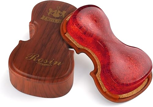 Miniatura 12 de PUNK Colofonía de colofonía transparente natural para violín violonchelo violonchelo y otros instrumentos de cuerda arqueada (2A)