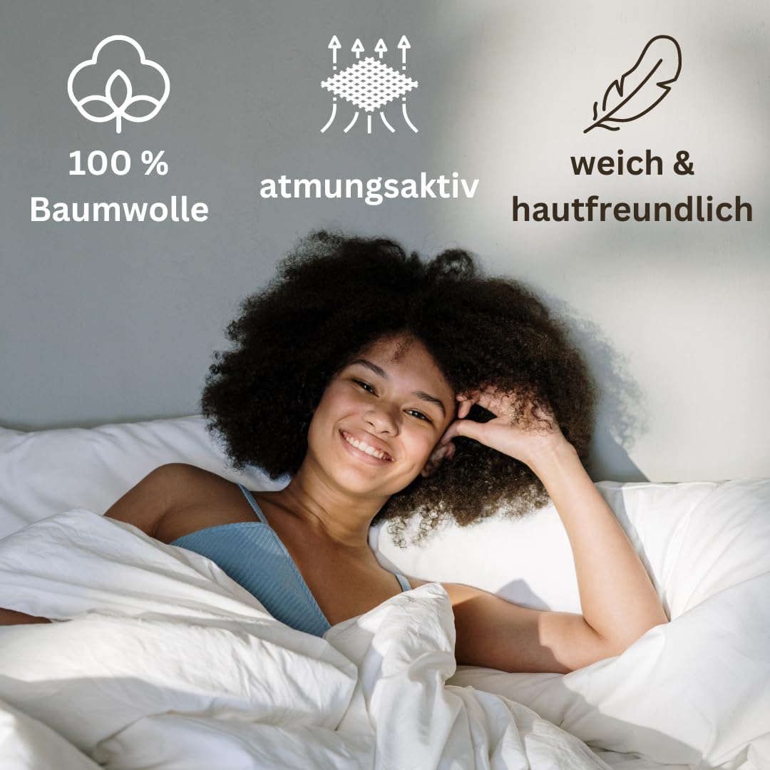 Homesty Premium Bed Linen 155 x 220 cm + 1 Pillowcase 80 x 80 cm - Image 3