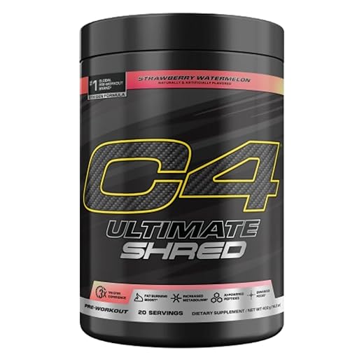 01. Cellucor C4 Ultimate Shred Pre Workout Powder