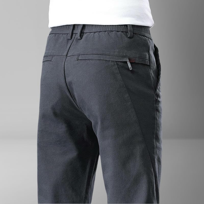 Pantalon décontracté homme automne ample uni et confortable - 4