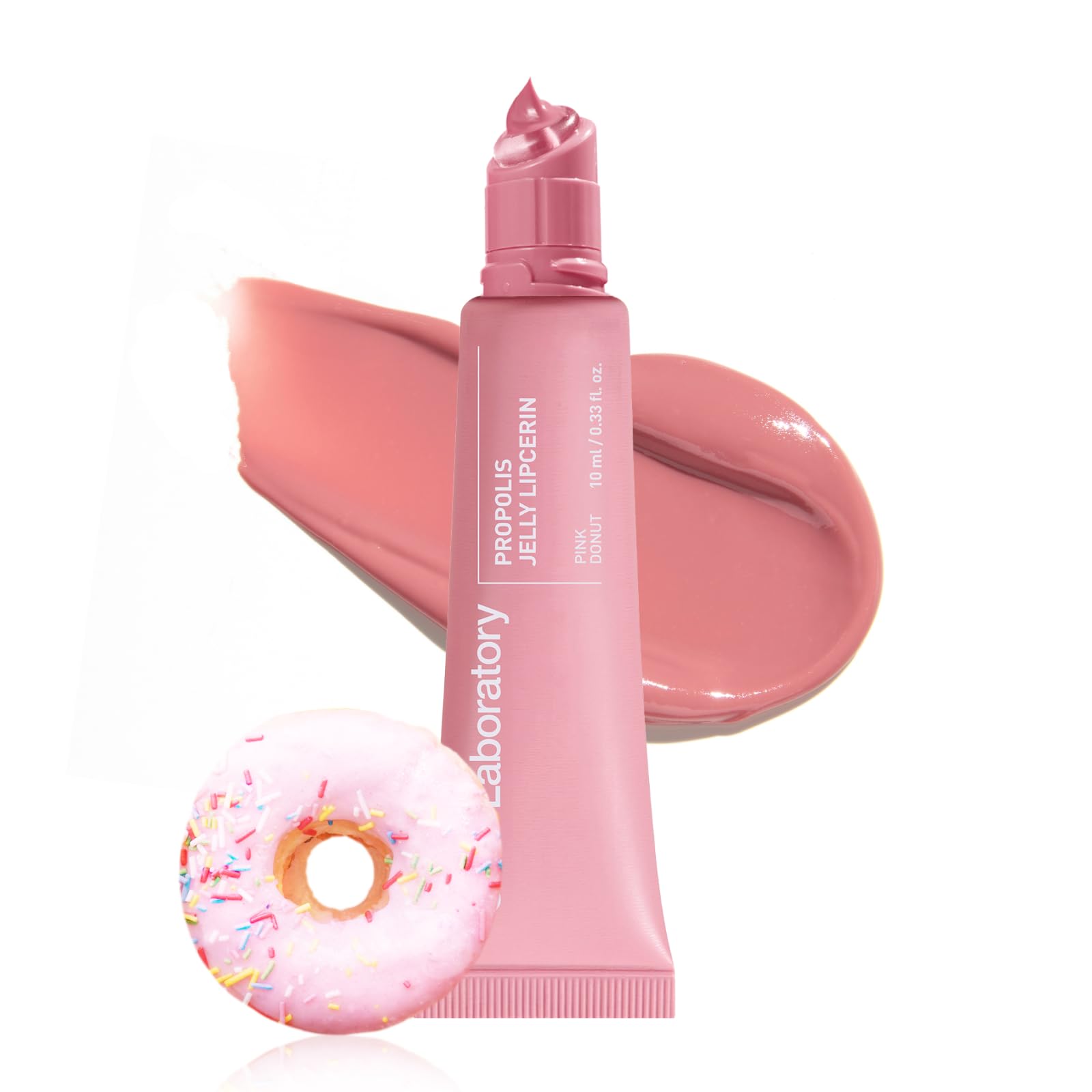 CNP Propolis Jelly Tinted Lipcerin™ - 02 Pink Donut, Hydrating Lip Balm & Gloss with Manuka Honey + Hyaluronic Acid, Stocking Stuffers, Gifts for