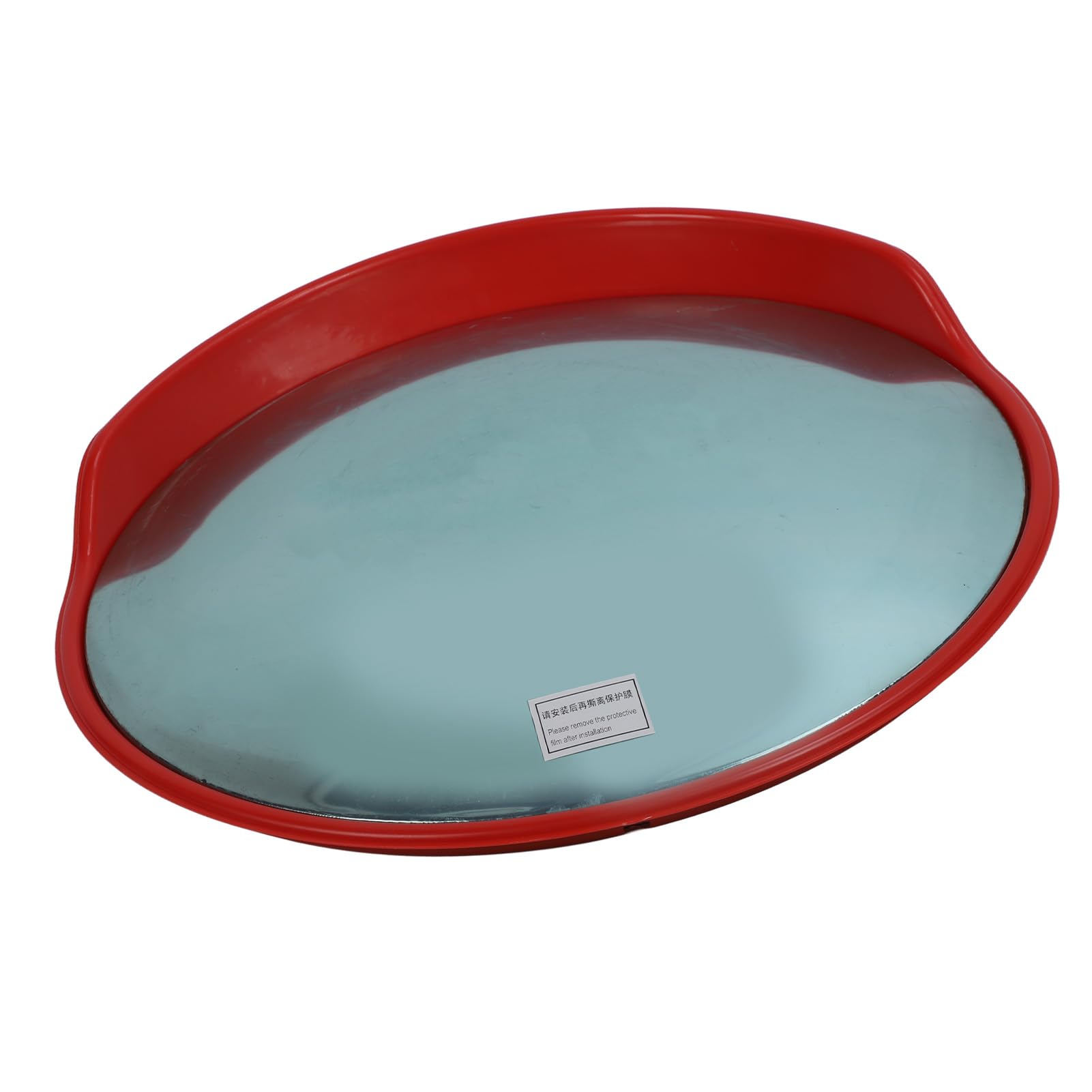 Espejo Convexo de 24 Pulgadas, Duradero, Resistente a Roturas, Visión Gran Angular para Estacionamiento, Entrada, Espejo de Seguridad para PC (Tipo exterior (diámetro del tubo de columna:)