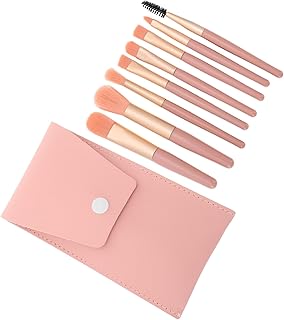 Brocha de maquillaje de cerdas suaves con bol...