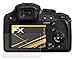 Produktbild atFoliX Panzerfolie kompatibel mit Panasonic Lumix DC-FZ83 Schutzfolie, entspiegelnde und stoßdämpfende FX Folie (3X)