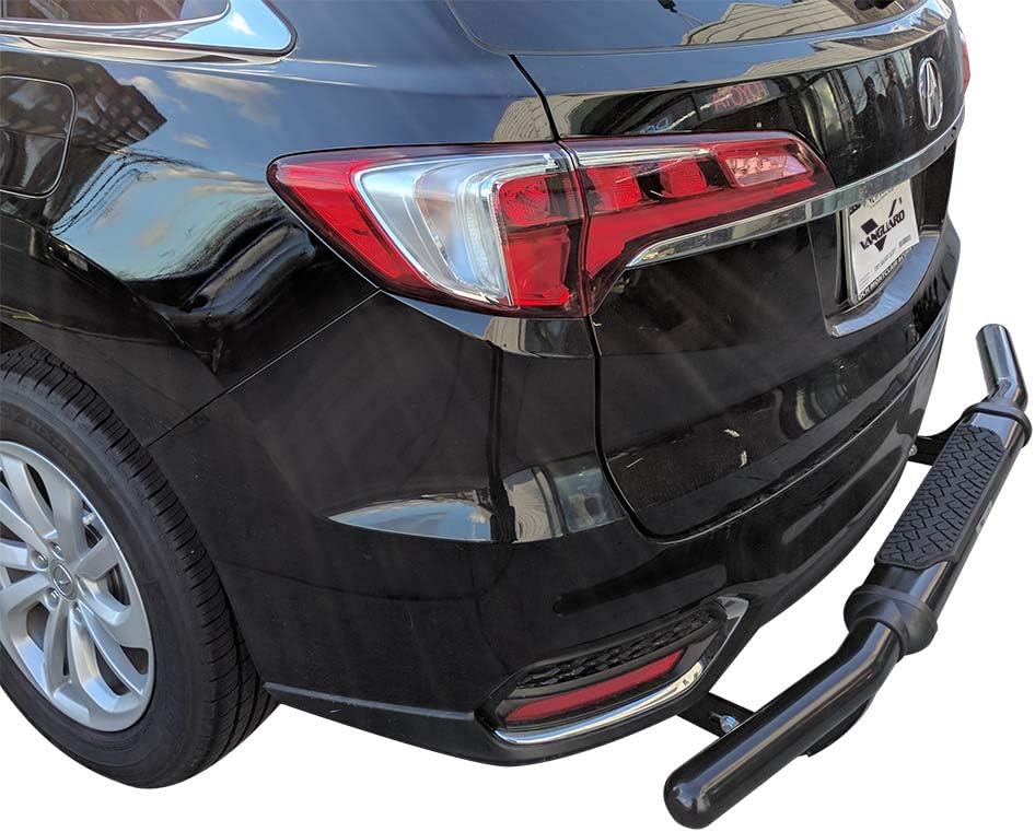 VANGUARD VGRBG-1292-1122BK Black Powdercoat Pintle Rear Bumper Guard | Compatible with 09-15 Honda Pilot